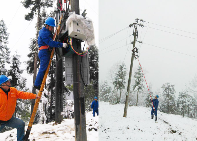 【第一现场】公司有力应对川东北雪灾恢复供电