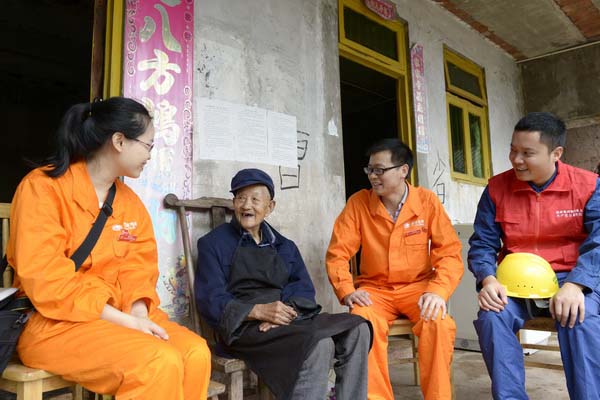 【党员服务队故事】党服队结对 帮扶百岁老人