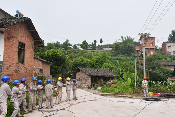 【一线风采】内江:电力足 菜油香