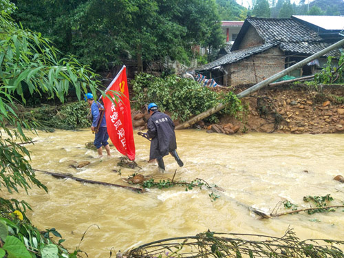 雅电集团：高举党旗 把光明送到群众“心坎上” 