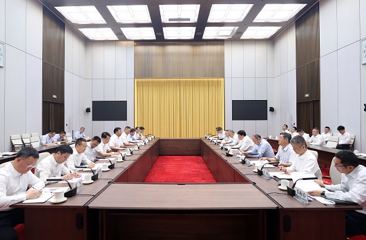 张智刚董事长与中国铁建董事长戴和根举行会谈