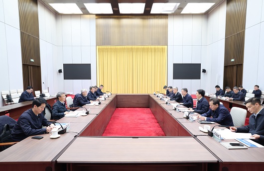 张文峰总经理与东方电气集团总经理张彦军举行会谈