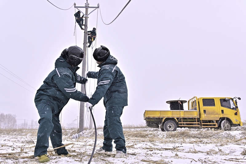  应对寒潮冰冻 保障温暖过冬