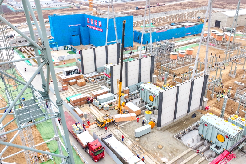 高质量推进电网工程建设