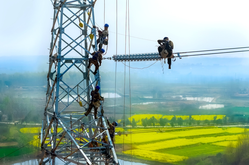 高质量推进电网工程建设