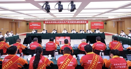 公司深化共产党员服务队建设座谈会召开