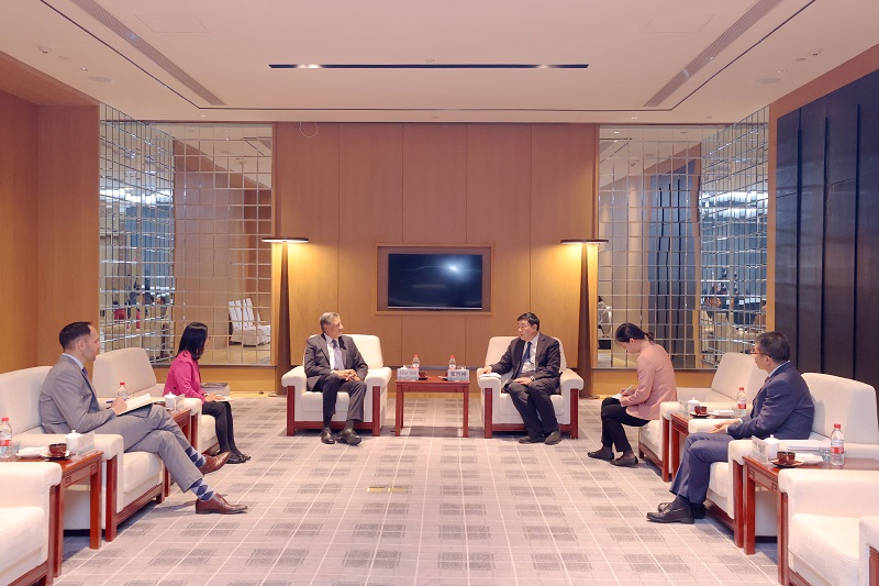 张智刚董事长会见世界能源理事会主席阿德南·阿敏